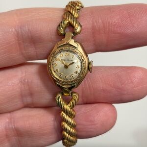 bulova ladies watch 10k rolled gold